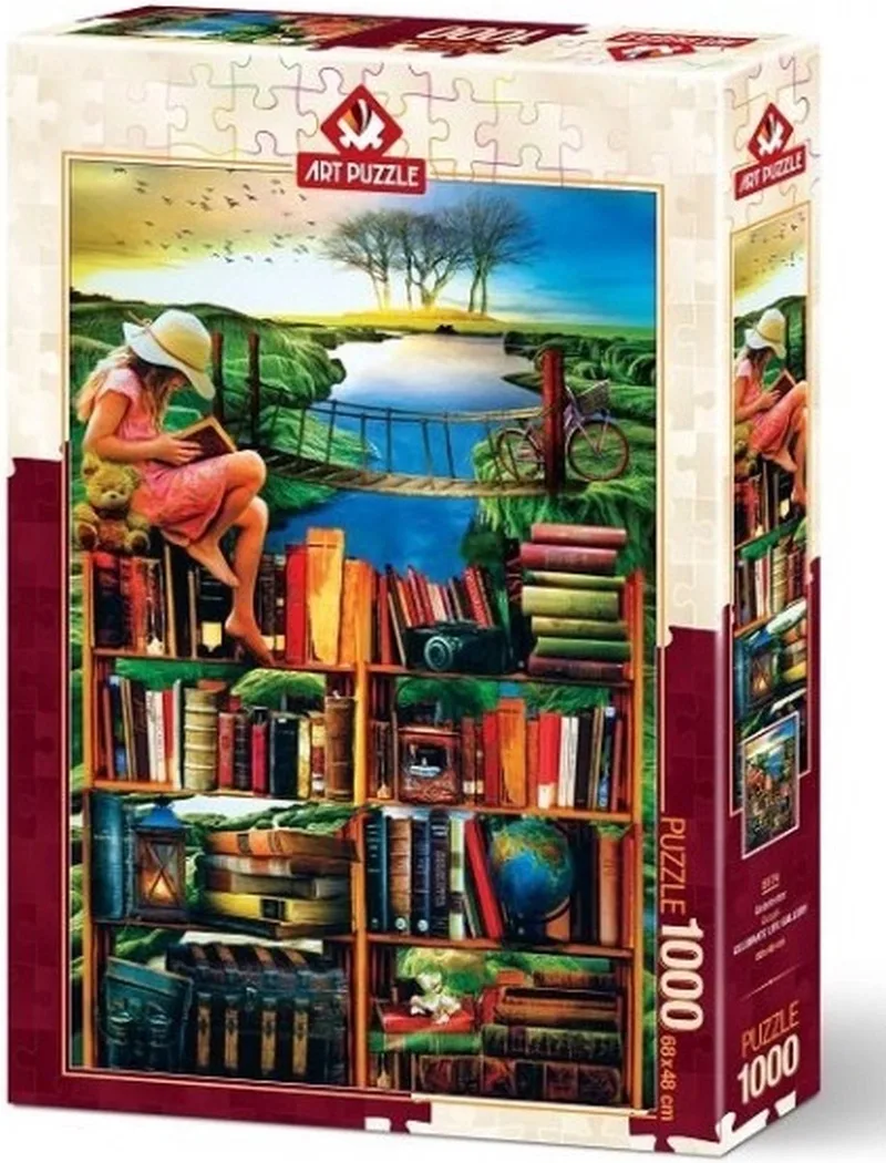 Globetrotter Puzzel 1000 Stukjes van Art Puzzle, editie Meerkleurig – doos