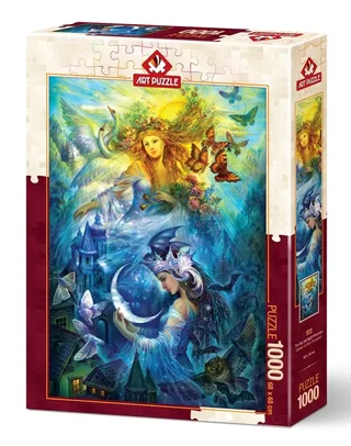 legpuzzel prinsessen dag en nacht - 1000 stukjes karton. from Art Puzzle, Multicolour edition – box 2 of 2