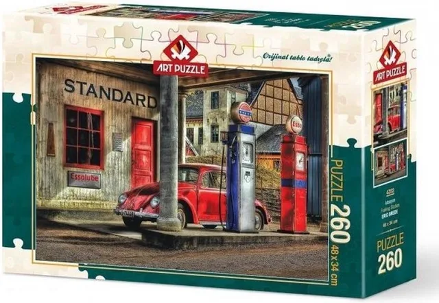 Legpuzzel Tankstation – 260 Stukjes – 34 x 48 CM