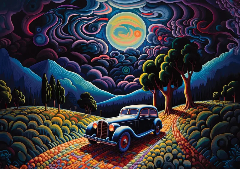 puzzel A Night in Transylvania - 1000 stukjes puzzel. från Art Puzzle, utgåva Flerfärgad – kartong