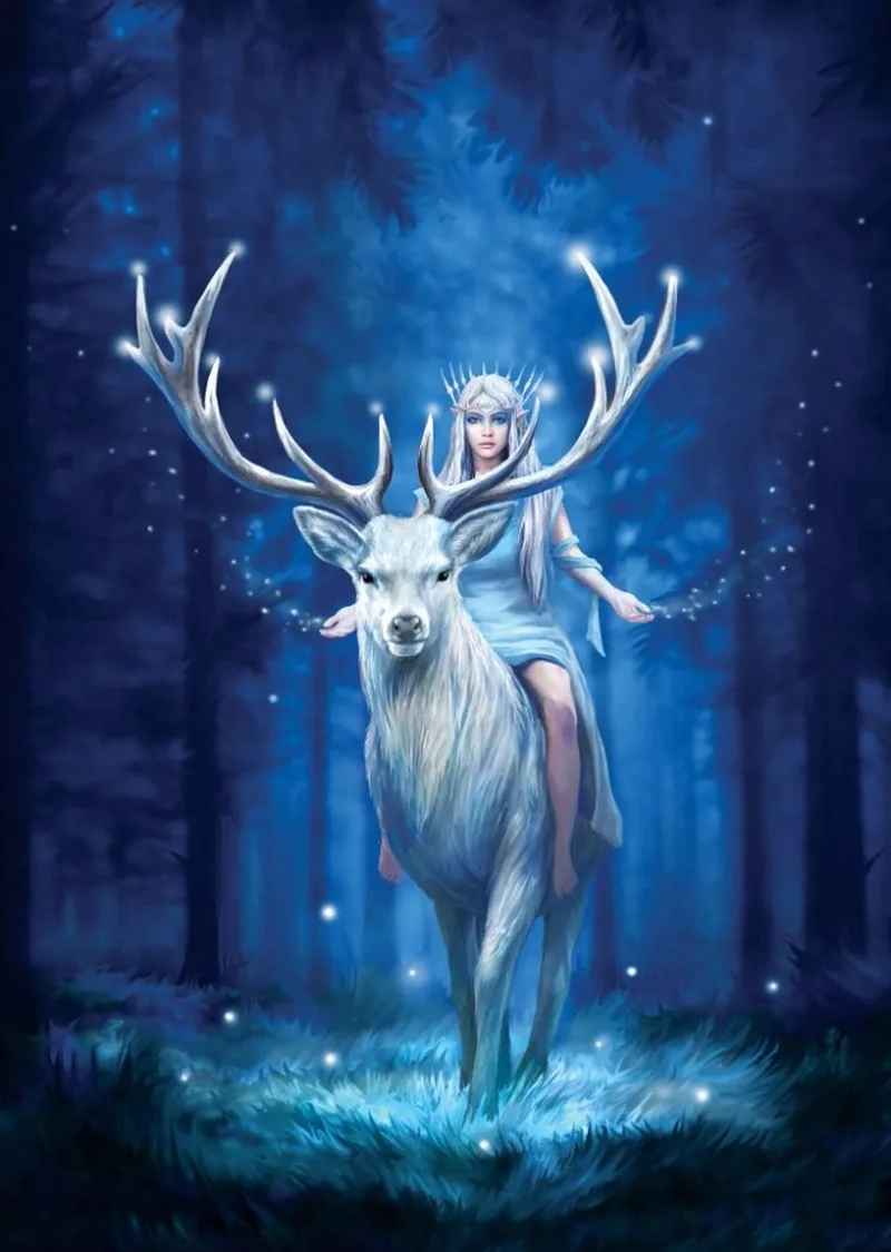 puzzel Fantasy Forest 1000 stukjes Anne Stokes. fra Art Puzzle, Flerfarvet-udgave – æske