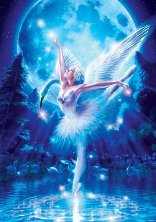 Puzzle Ballet du Lac des Cygnes - 1000 pièces von Art Puzzle – Schachtel 1 von 2