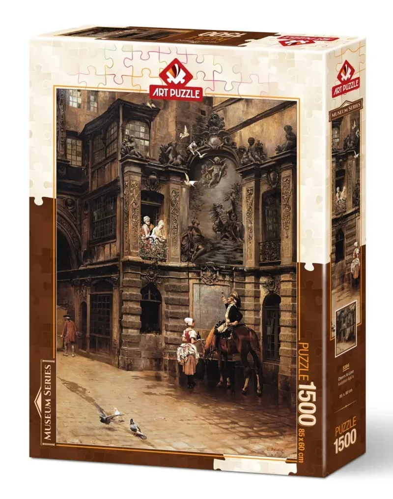 Puzzle Des Gobelets pour l'Amour - 1500 pièces van Art Puzzle – doos 2 van 2