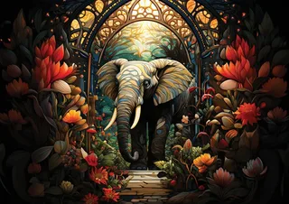 Puzzle Gardienne des Fleurs - 1000 pièces von Art Puzzle – Schachtel 1 von 2