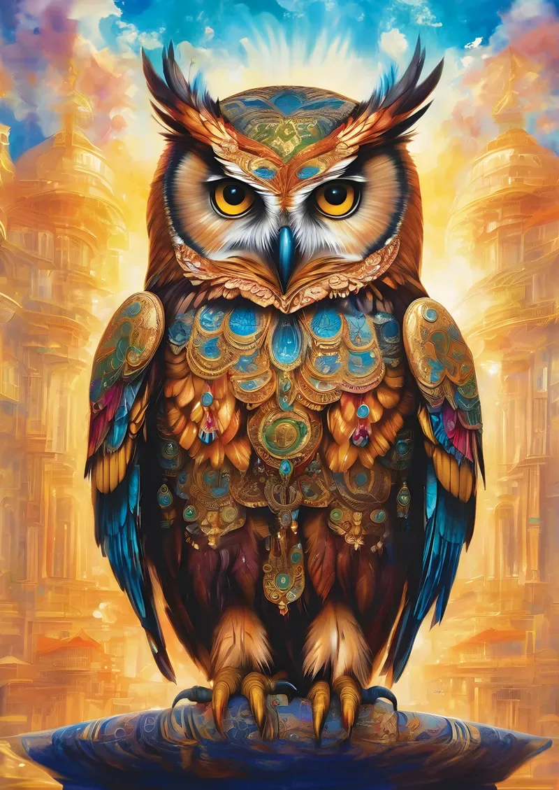 Puzzle Général Hibou - 500 à 999 pièces de Art Puzzle – boîte