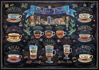 Puzzle L'Heure du Café - 1000 pièces de Art Puzzle – boîte 1 sur 2