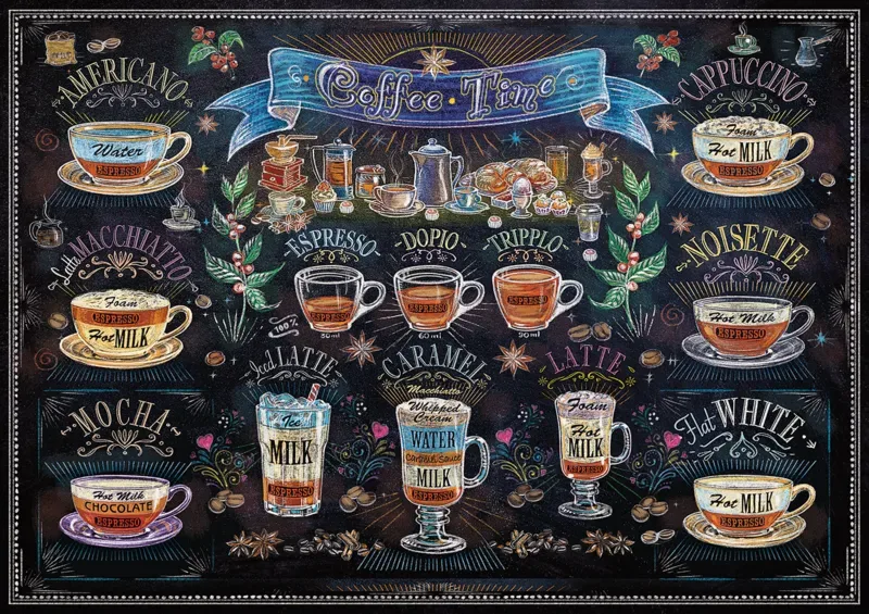 Puzzle L'Heure du Café - 1000 pièces van Art Puzzle – doos