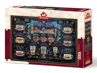 Puzzle L'Heure du Café - 1000 pièces de Art Puzzle – boîte 2 sur 2
