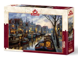 Puzzle La Lumière du Canal - 1500 pièces van Art Puzzle – doos 2 van 2