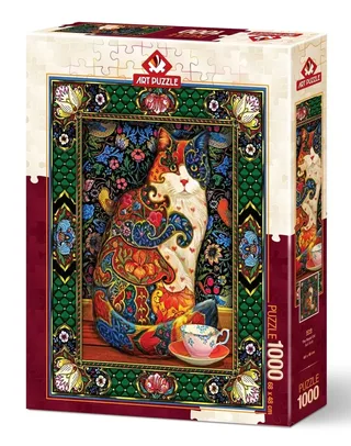 Puzzle Le Chat Royal - 1000 pièces fra Art Puzzle – æske 2 af 2