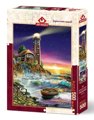 Puzzle Le Phare - 500 à 999 pièces de Art Puzzle – boîte 2 sur 2