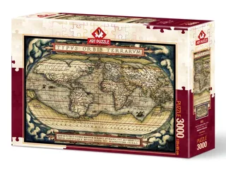 Puzzle Le Premier Atlas Moderne, 1570 - 3000 pièces von Art Puzzle – Schachtel 2 von 2