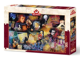 Puzzle Les Doyens de la Musique - 500 à 999 pièces de Art Puzzle – boîte 2 sur 2