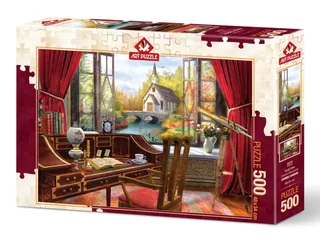 Puzzle Paysage de Travail - 500 à 999 pièces van Art Puzzle – doos 2 van 2