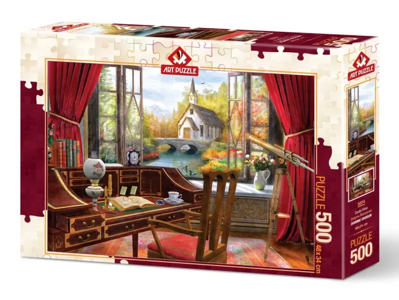 Puzzle Paysage de Travail - 500 à 999 pièces van Art Puzzle – doos 2 van 2