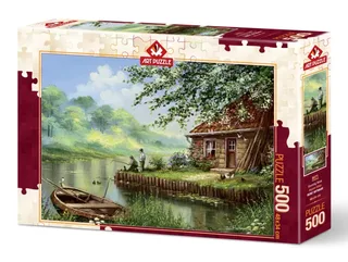 Puzzle Pêche en Soirée - 500 à 999 pièces van Art Puzzle – doos 2 van 2