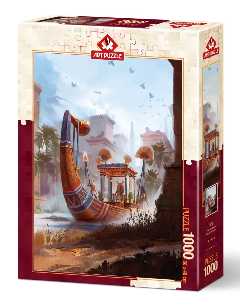 Puzzle Péniche Pharaonique - 1000 pièces van Art Puzzle – doos 2 van 2