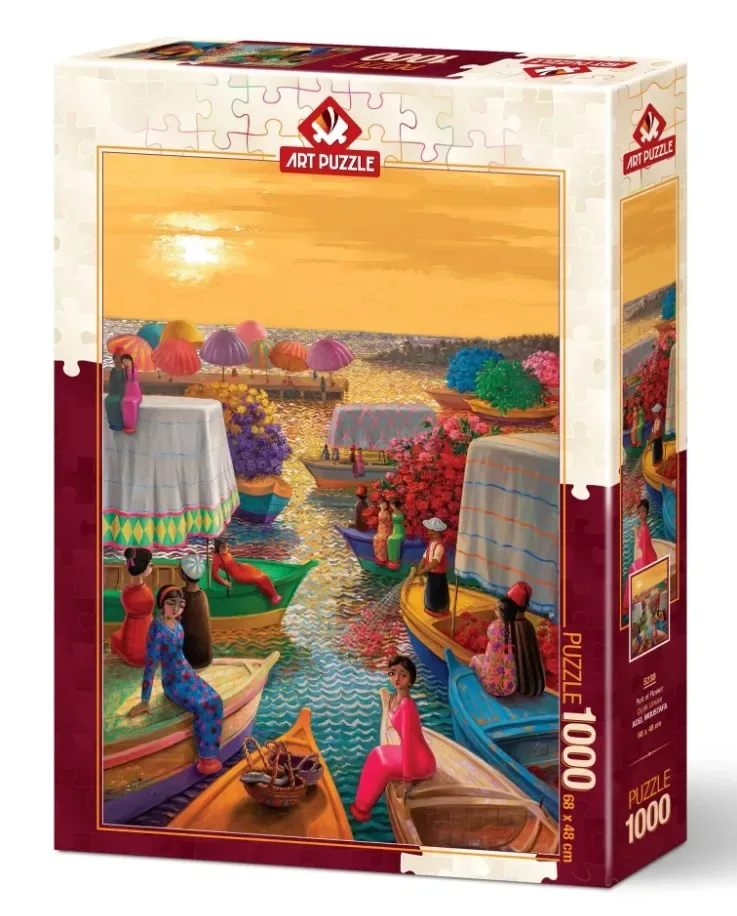 Puzzle Port de Fleurs - 1000 pièces van Art Puzzle – doos 2 van 2