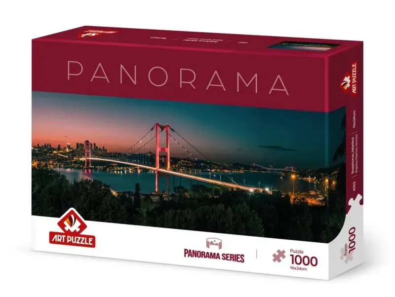 Puzzle Puzzle Panoramique - Bosphore, Istanbul - 1000 pièces van Art Puzzle – doos 2 van 2