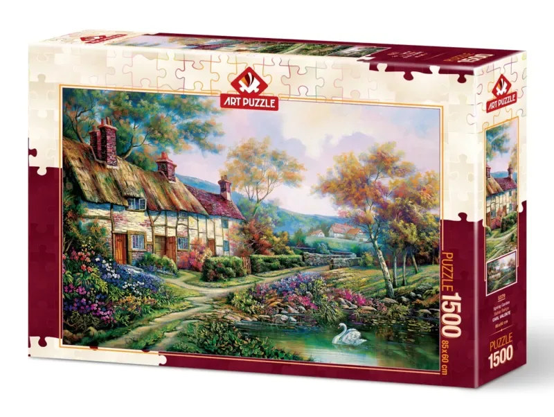 Puzzle Spring Garden - 1500 pièces from Art Puzzle – box 2 of 2