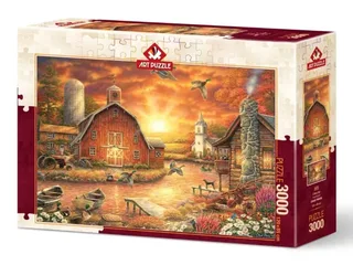 Puzzle Un Nouveau Jour - 3000 pièces van Art Puzzle – doos 2 van 2