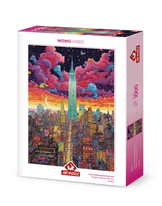 Puzzle Wowo Series - Métropole Colorée, New York - 1000 pièces de Art Puzzle – boîte 2 sur 2
