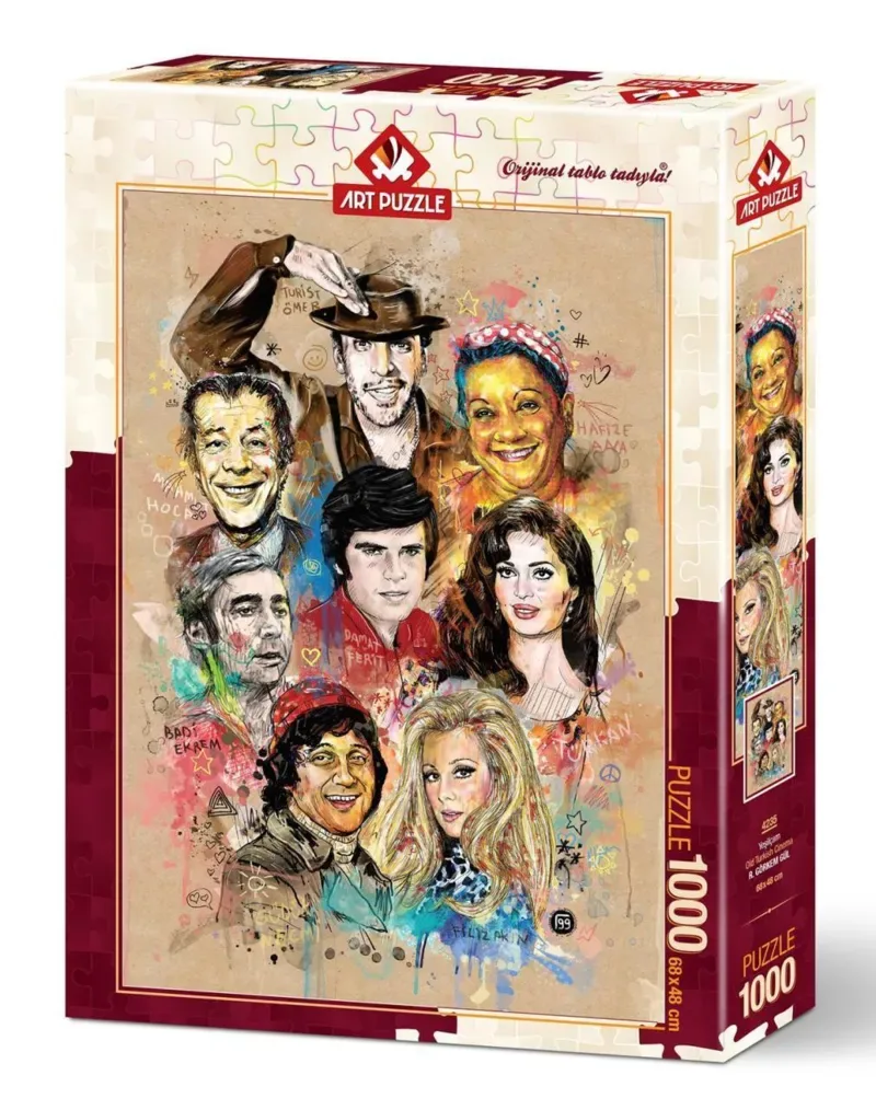 Puzzle Yesilcam - 1000 pièces de Art Puzzle – boîte 2 sur 2