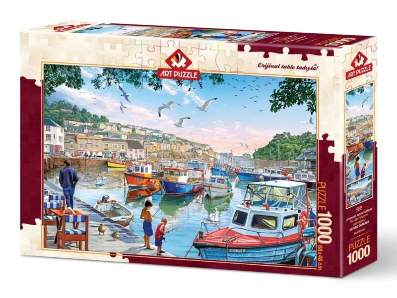 The Little Fishermann Puzzel 1000 Stukjes van Art Puzzle, editie Meerkleurig – doos 2 van 2