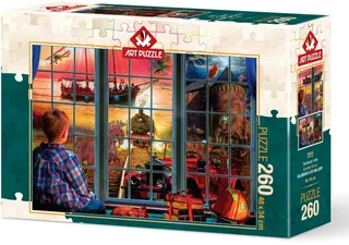 The World in Me – Legpuzzel – 260 stukjes – 48 x 34 cm de Art Puzzle, édition Multicolore – boîte 1 sur 2
