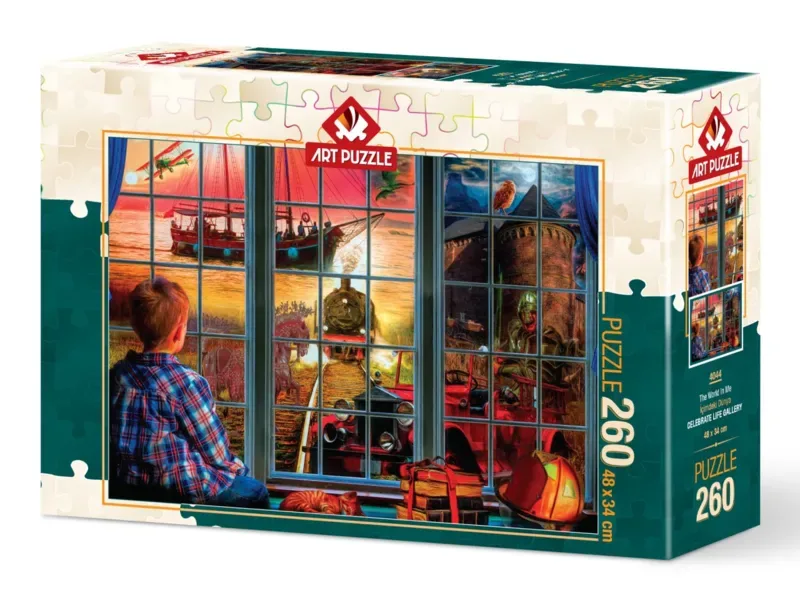 The World in Me – Legpuzzel – 260 stukjes – 48 x 34 cm de Art Puzzle, édition Multicolore – boîte 2 sur 2