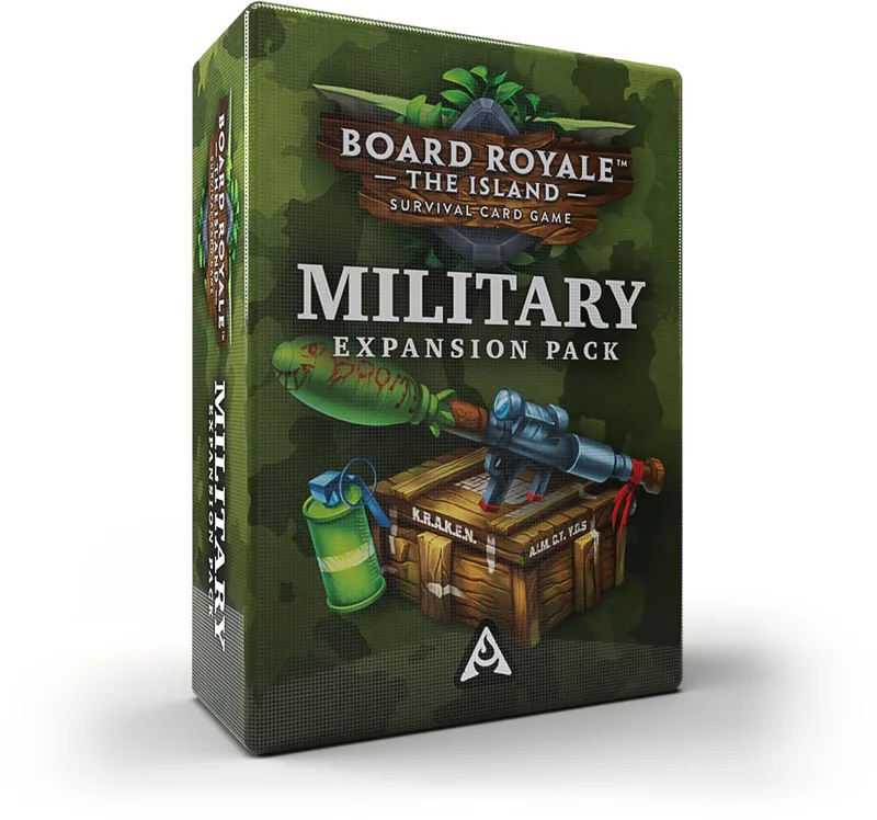 Board Royale: The Island Military Expansion - Uitbreiding - Engelstalig from Arvis Games – box