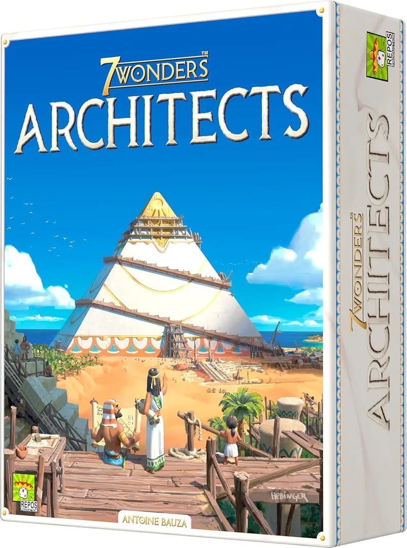 7 Wonders Architects Bordspel - Strategisch Puzzelplezier voor 2-7 Spelers van Asmodee – doos