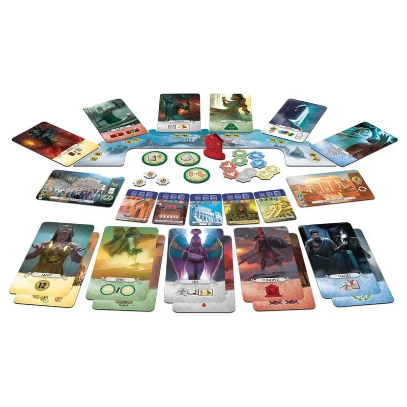 7 Wonders Duel Pantheon: Goddelijke Uitbreiding voor Strategische Spelers from Asmodee – box 2 of 2
