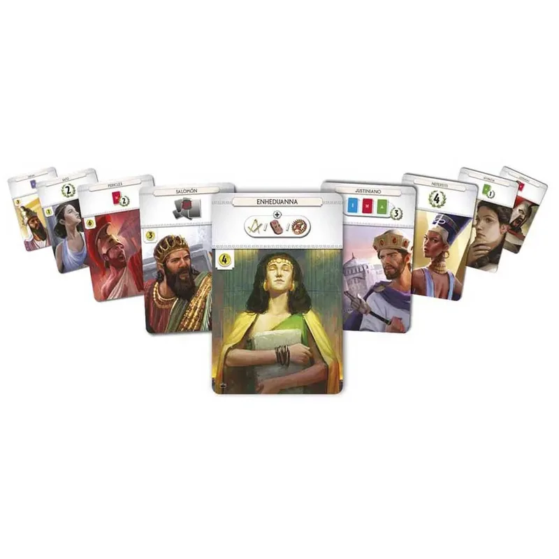 7 Wonders: New Edition - Leiders Uitbreiding from Asmodee – box 2 of 3