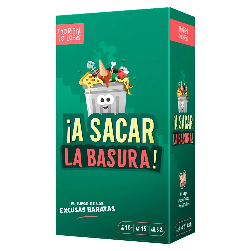 A Sacar La Basura Kaartspel från Asmodee – kartong