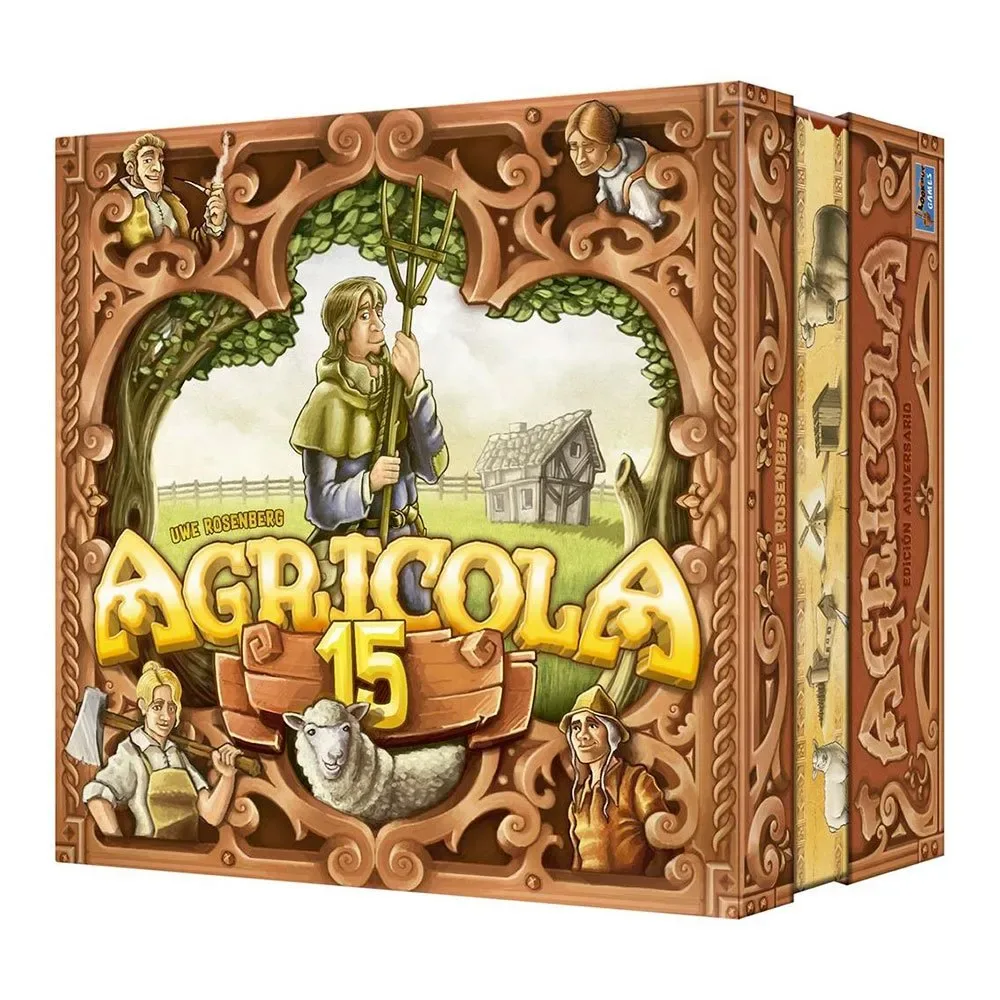 Agricola 15 Aniversario Bordspel Spaanse Versie från Asmodee – kartong