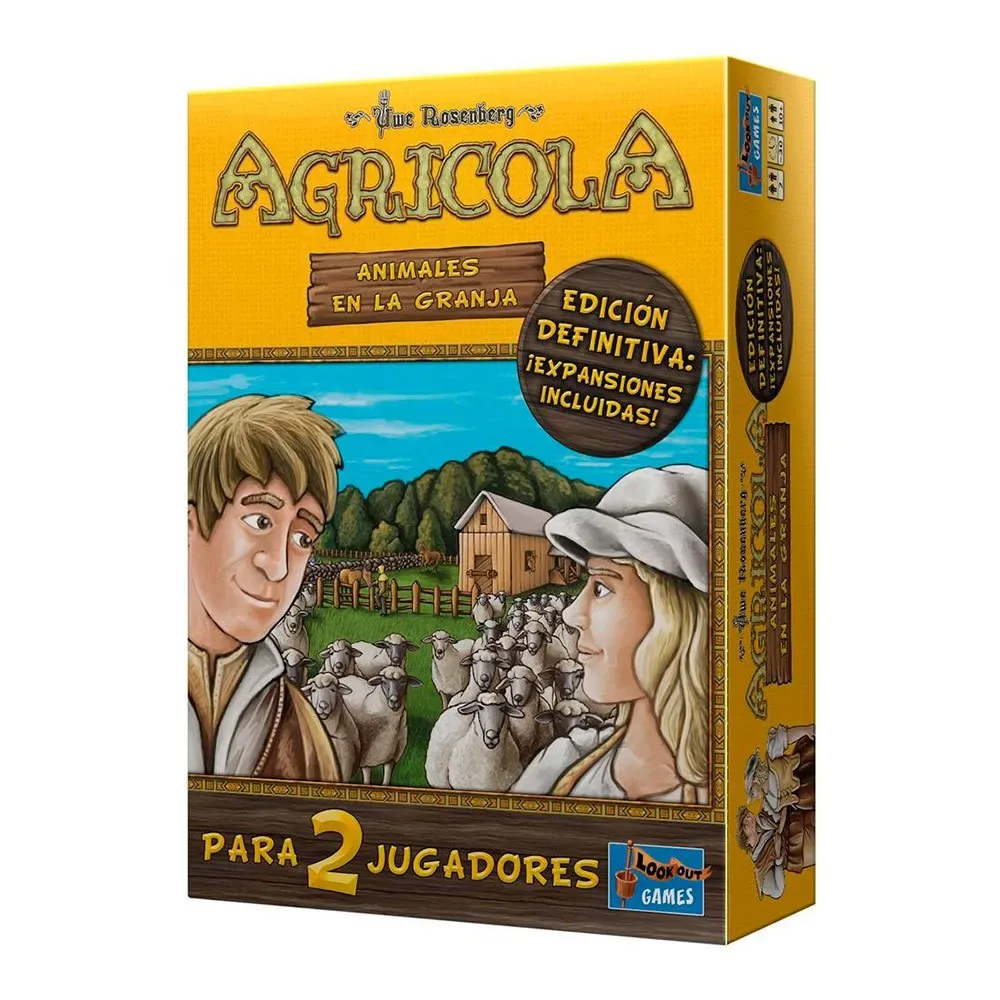Agricola Animales En La Granja Edicion Definitiva Brädspel Spanska från Asmodee – kartong