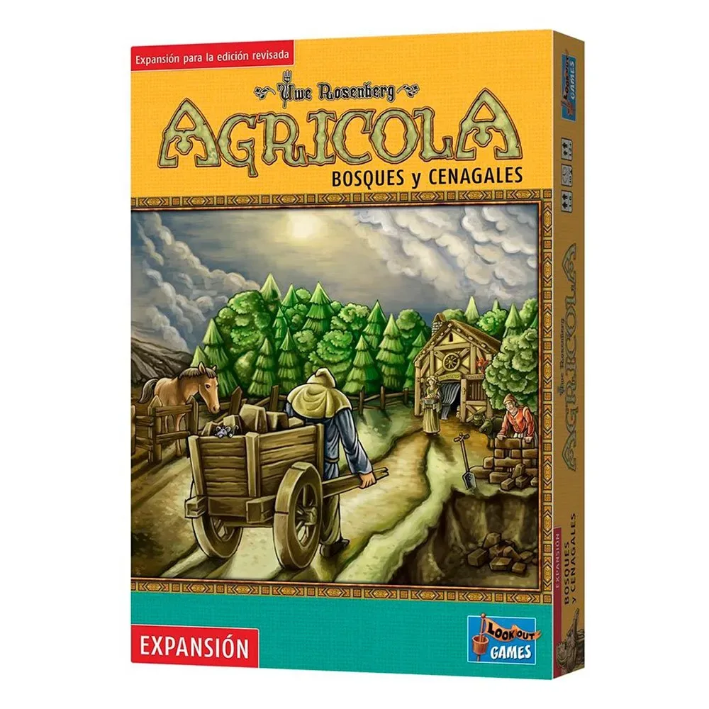 Agricola Bosques Y Cenagales Bordspel Spaans från Asmodee – kartong