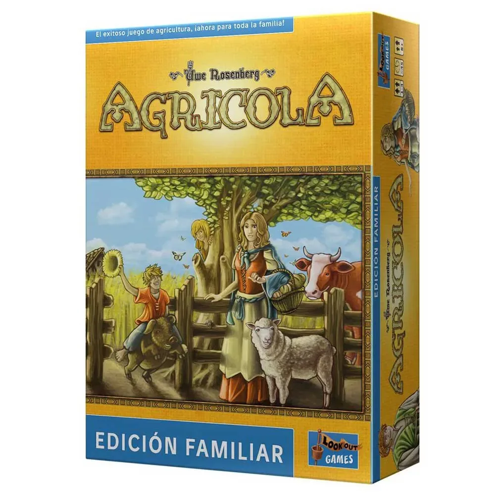 Agricola Familie Editie Bordspel Spaans från Asmodee – kartong