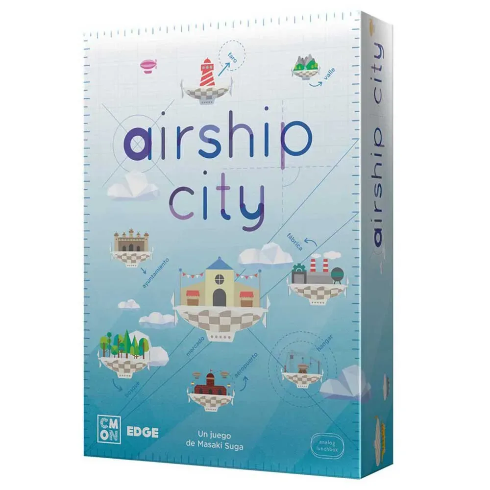 Airship City Bordspel Spaans från Asmodee – kartong