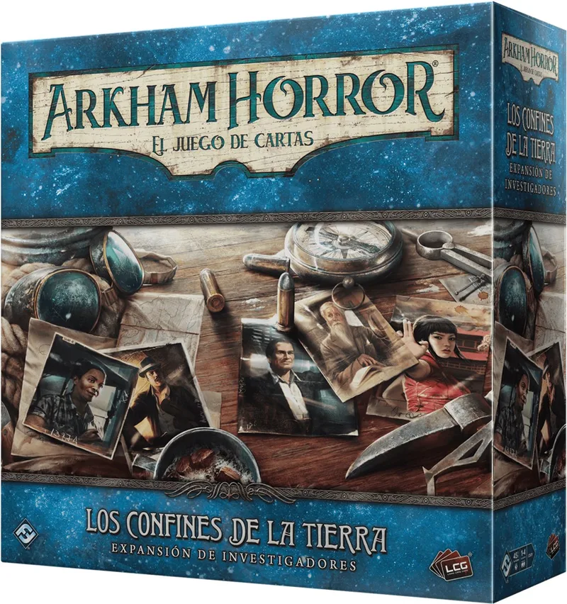 Arkham Horror LCG: De Grenzen van de Aarde Uitbreiding Onderzoekers from Asmodee – box