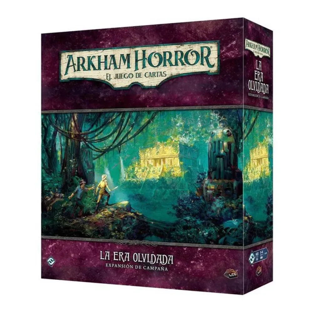 Arkham Horror Lcg La Era Olvidada Expansión Campaña Brädspel från Asmodee – kartong
