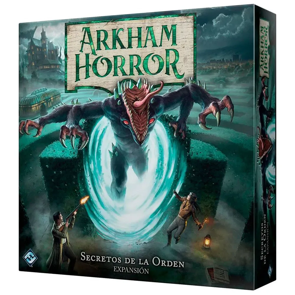 Arkham Horror Secretos De La Orden Brädspel Spansk Version från Asmodee – kartong