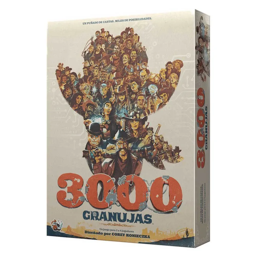 Asmodee 3000 Granujas Bordspel Spaanse Versie från Asmodee – kartong