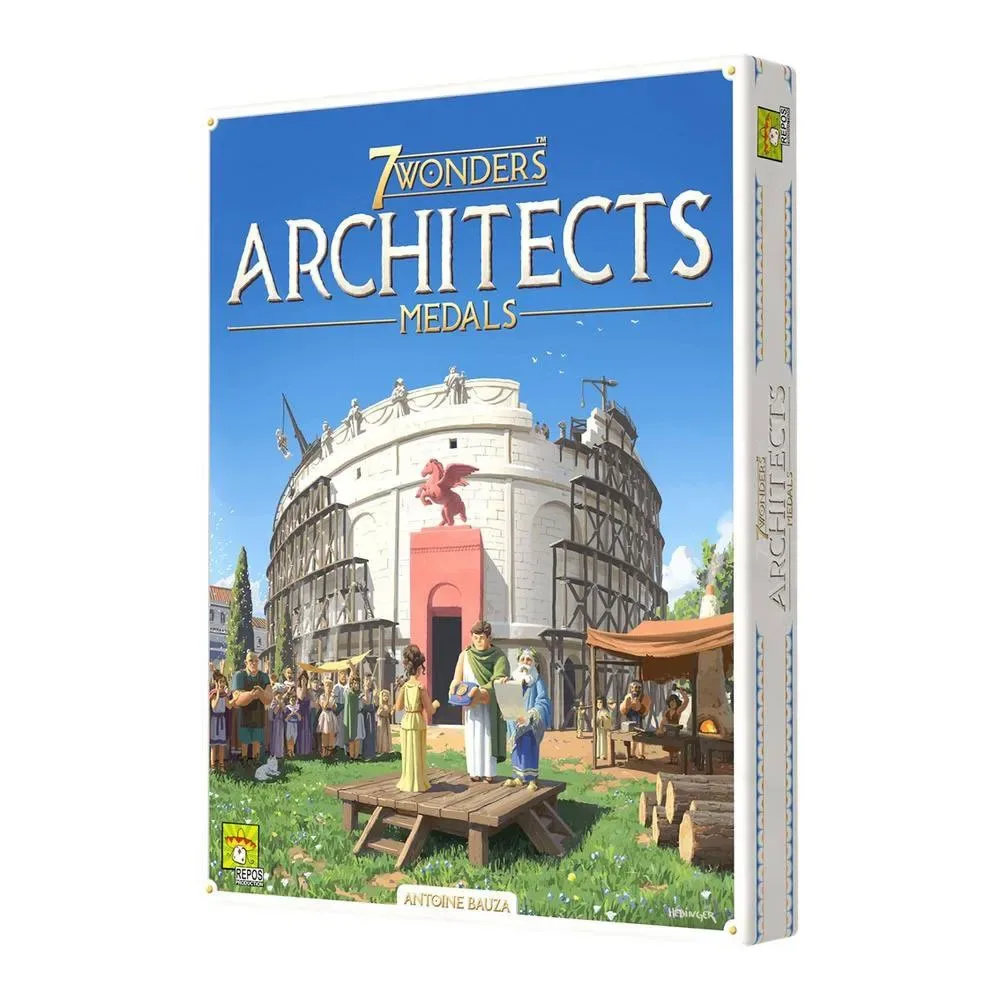 Asmodee 7 Wonders Architects Medailles Bordspel Spaanse Versie från Asmodee – kartong