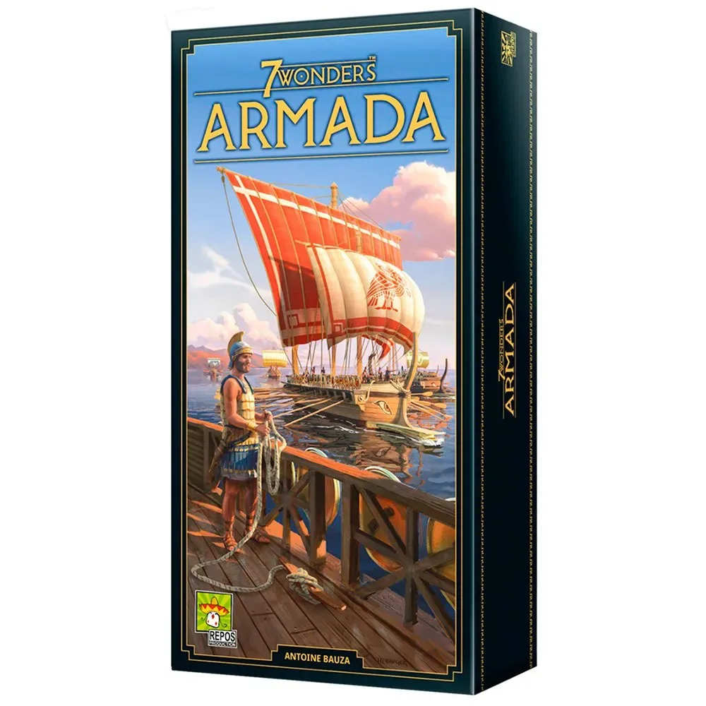 Asmodee 7 Wonders Armada Nueva Edición Kortspel Spansk Version från Asmodee – kartong