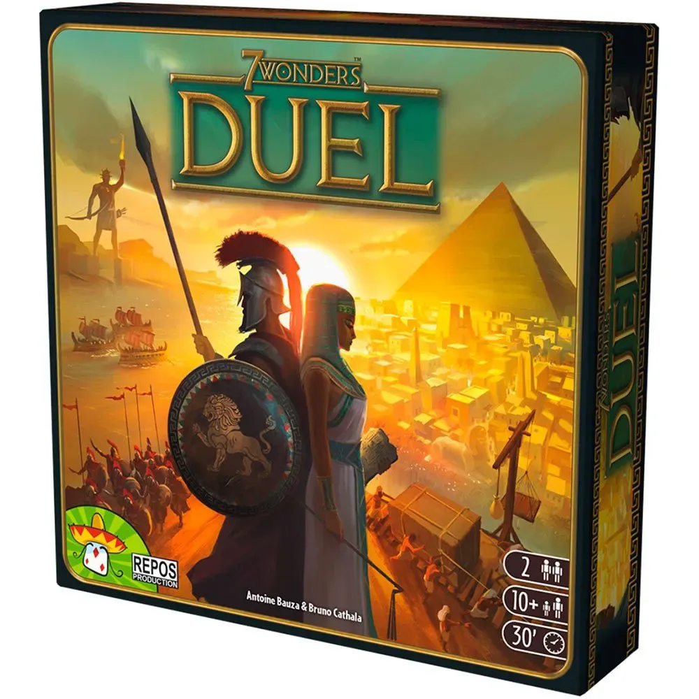 Asmodee 7 Wonders Duel Bordspel Spaans från Asmodee – kartong