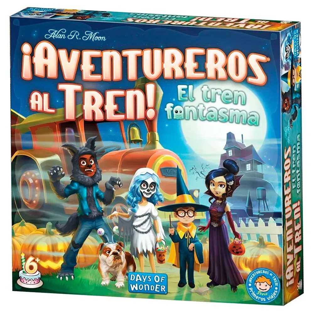 Aventureros Al Tren El Tren Fantasma Bordspel Spaanse Versie från Asmodee – kartong