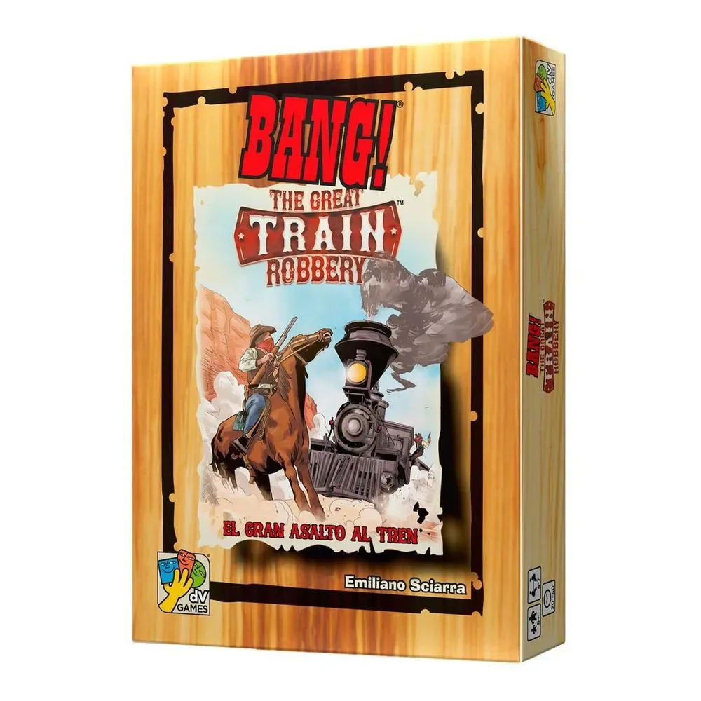 Bang! El Gran Asalto Al Tren från Asmodee – kartong