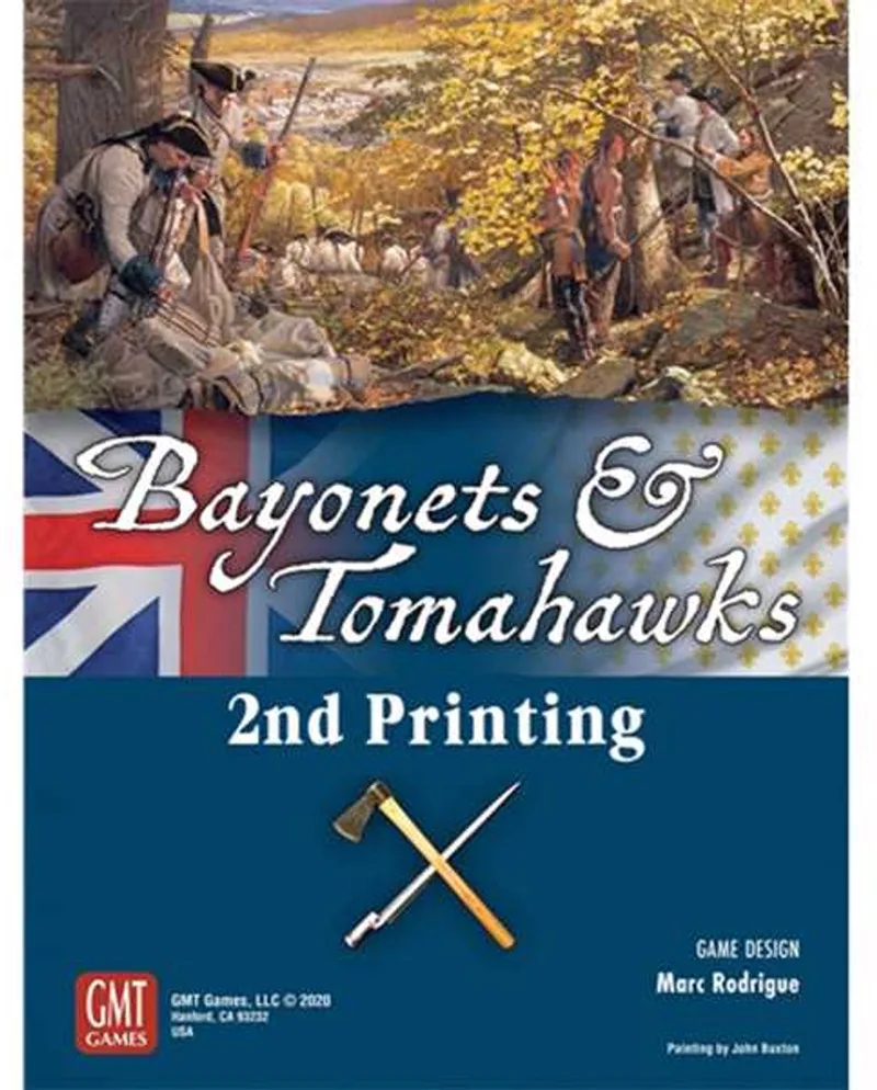 Bayonets & Tomahawks, 2nd Printing Bordspel de Asmodee – boîte